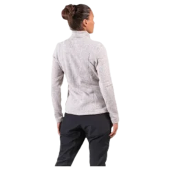 Paulina Melange Fleece Jacket Beige