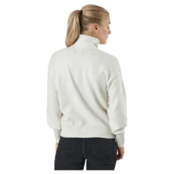 Pccava Ls High Neck Knit Bc Birch
