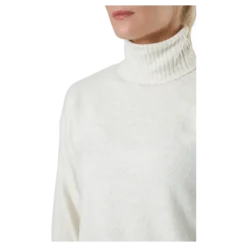Pccava Ls High Neck Knit Bc Birch