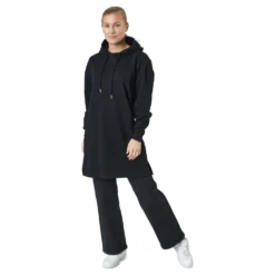 Pcchilli Ls Sweat Dress Bc Black