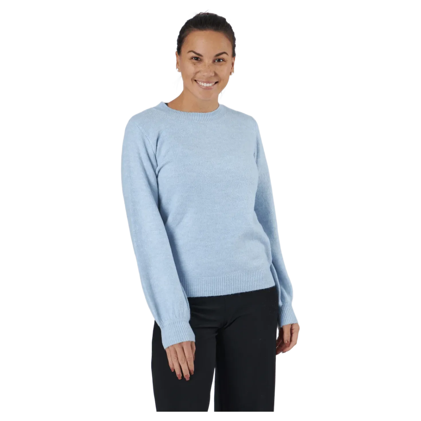 Pcperla Ls Knit Bc Kentucky Blue