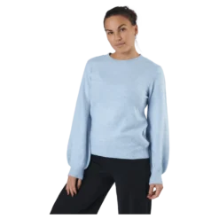 Pcperla Ls Knit Bc Kentucky Blue