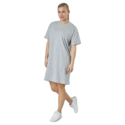 Pcria Ss Dress Bc Light Grey Melange