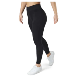Pcsymmi Rib Leggings Bc Black