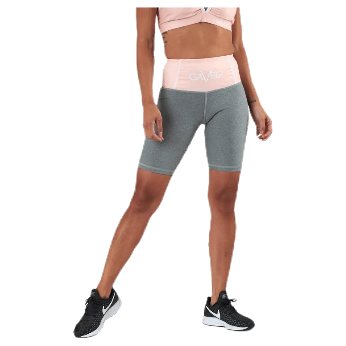 Peach Swirl Bicycle Pant Orange