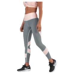 Peach Swirl Leggings Grey
