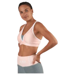 Peach Swirl Sports Bra Orange