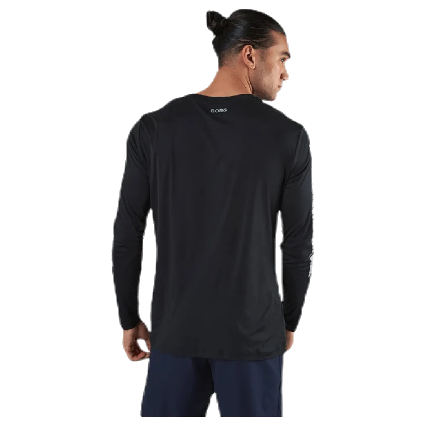 Perf Night LS Tee Black