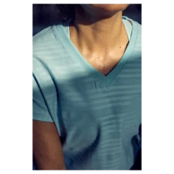 Perforated T-Shirt Blue Pearl