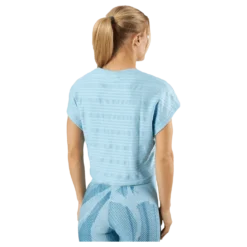Perforated T-Shirt Blue Pearl