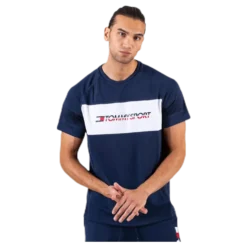 Performance Mesh Tee Blue