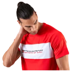 Performance Mesh Tee Red