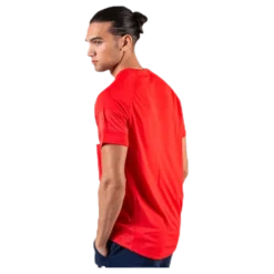 Performance Mesh Tee Red