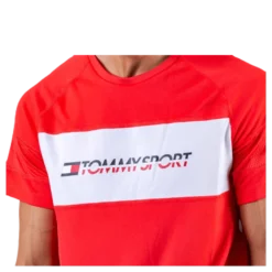 Performance Mesh Tee Red
