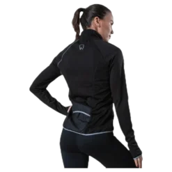 Performance Run Brushed Ls Zip Black