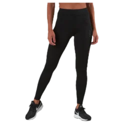 Performance Run Brushed Tights Black