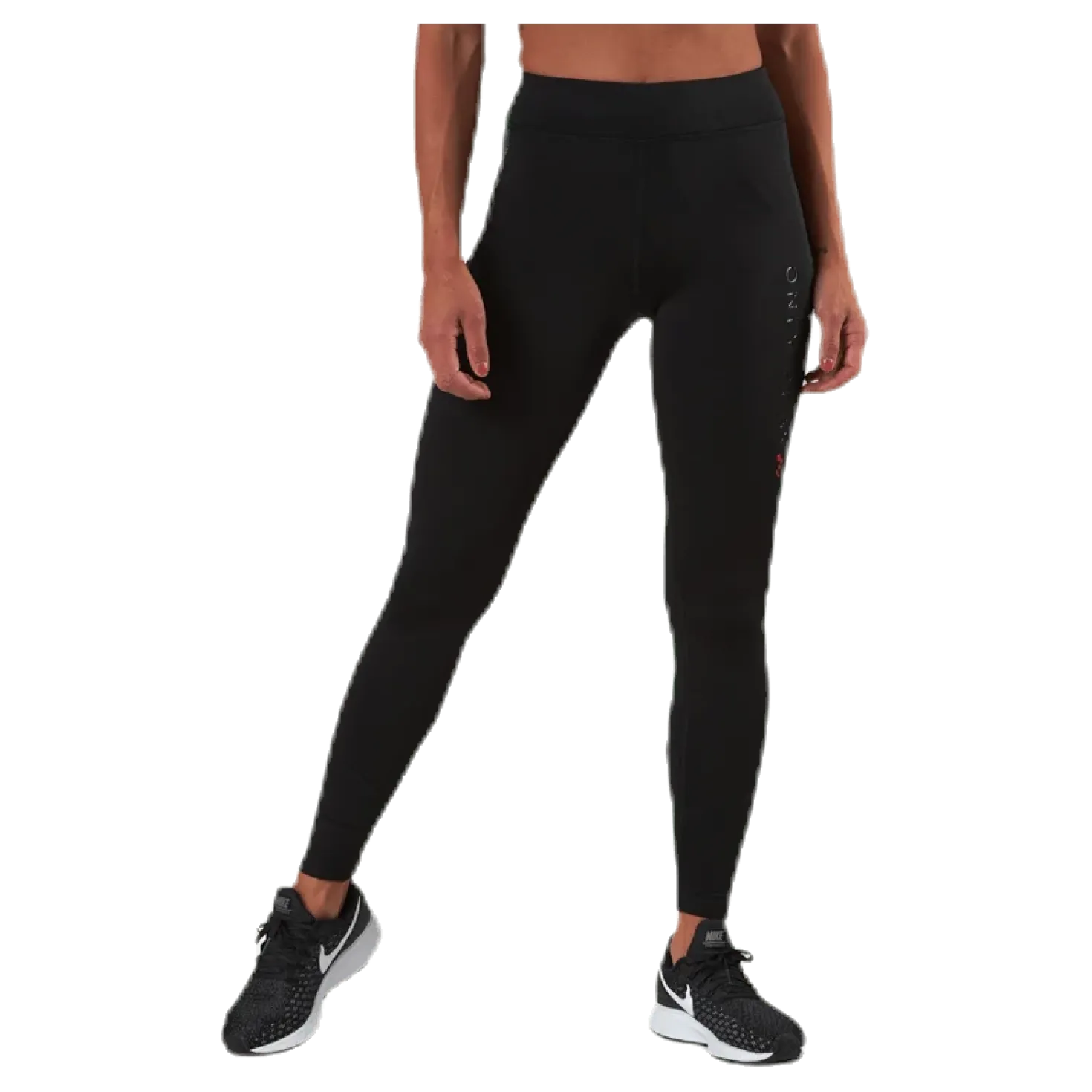 Performance Run Brushed Tights Black