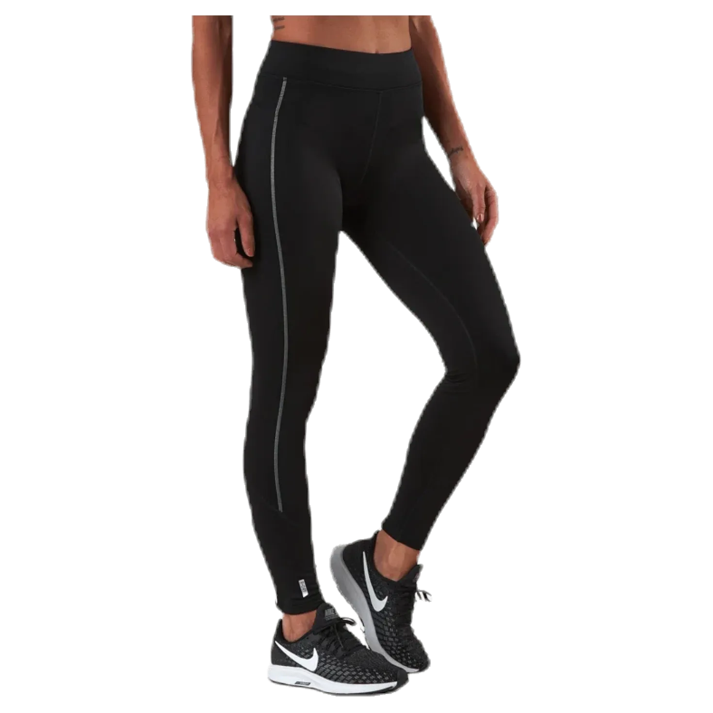 Performance Run Brushed Tights Black
