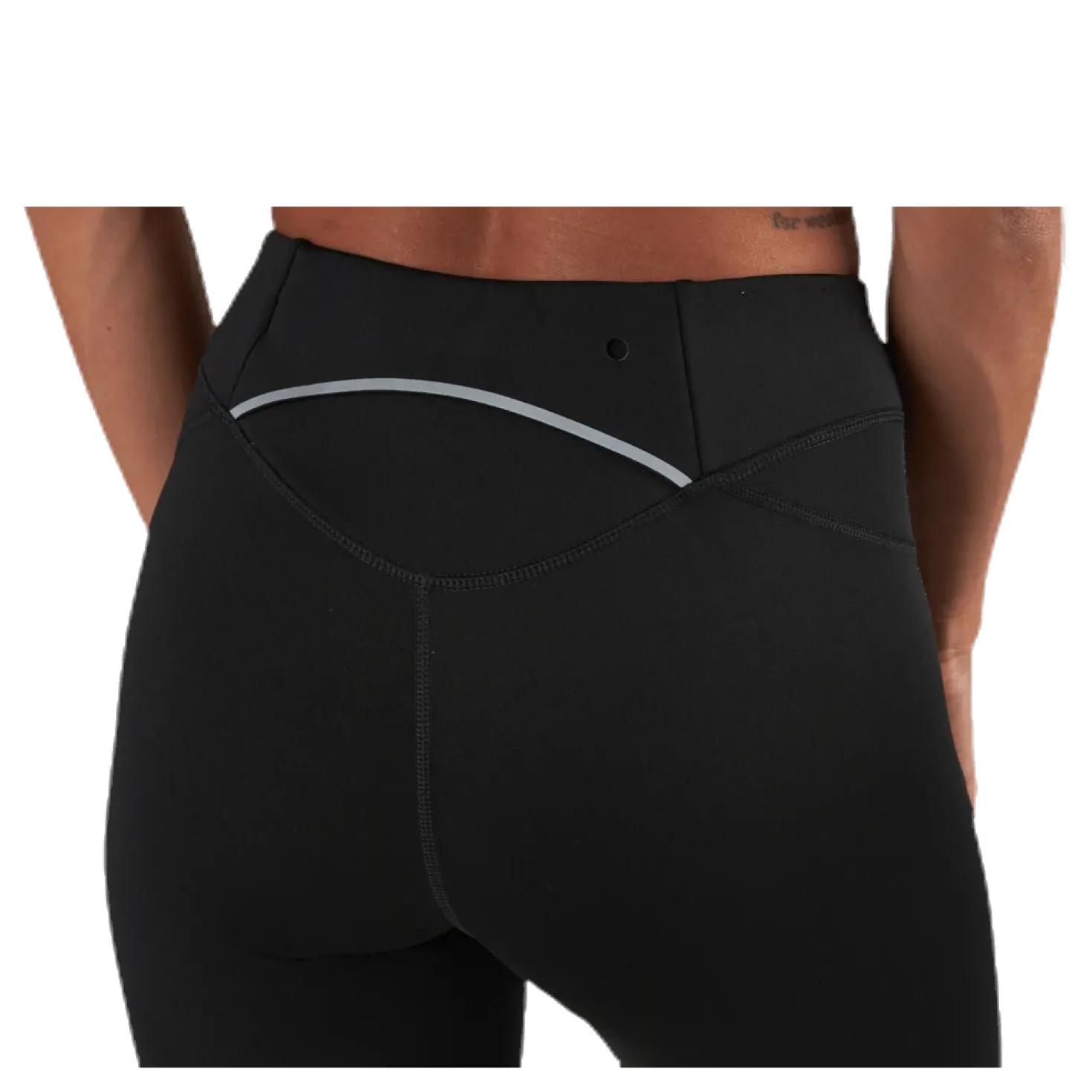 Performance Run Brushed Tights Black