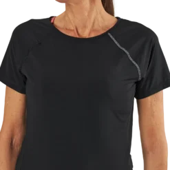 Performance Run Ss Tee Black