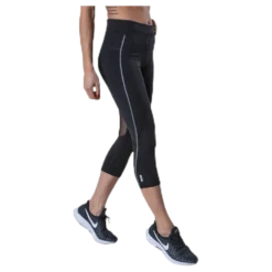 Performance Run 3/4 Tights Black