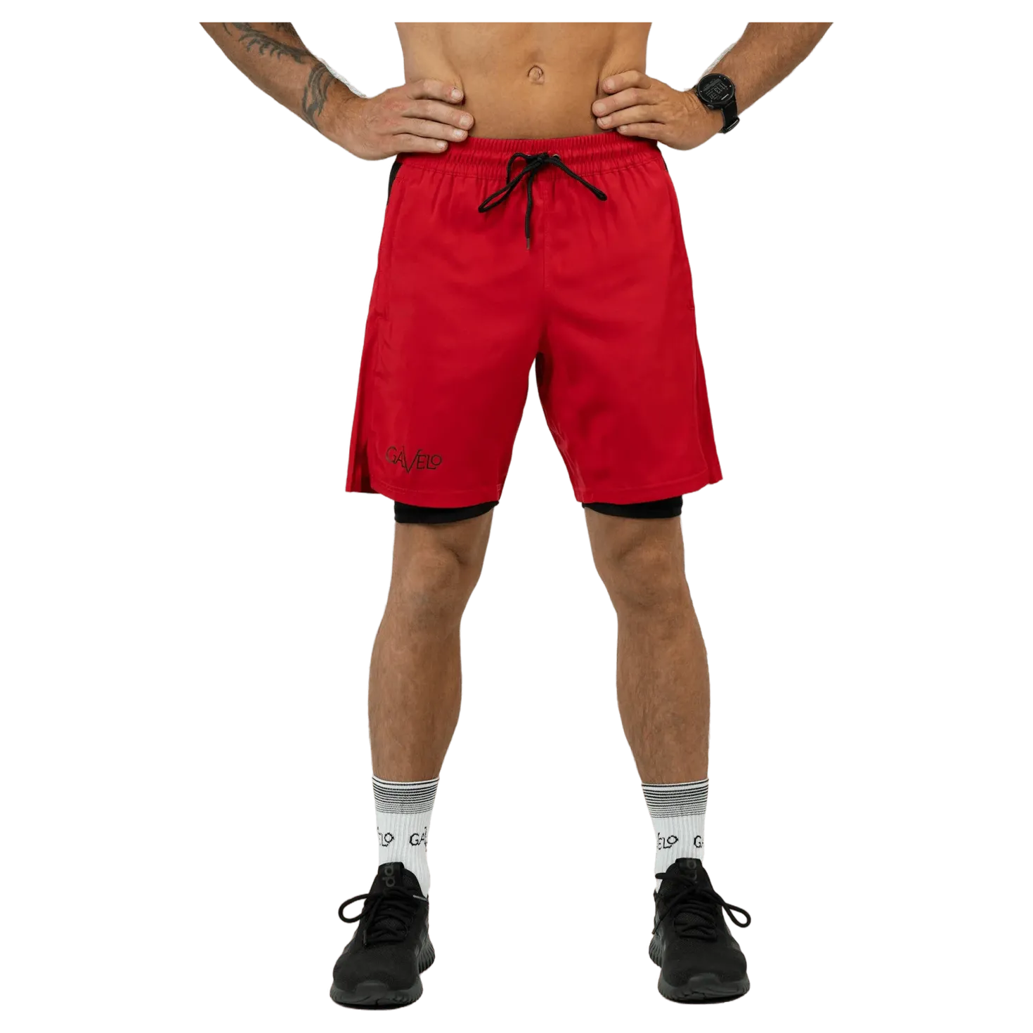Performance Shorts Basic Red