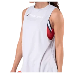 Performance Tank Top Logo Grey