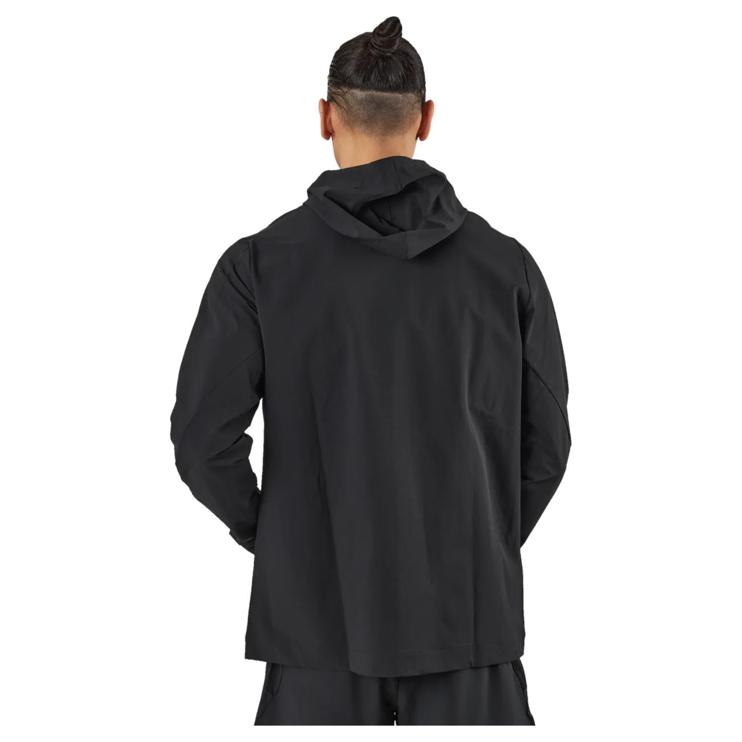 Performance Woven Zip-Up Jacket Black