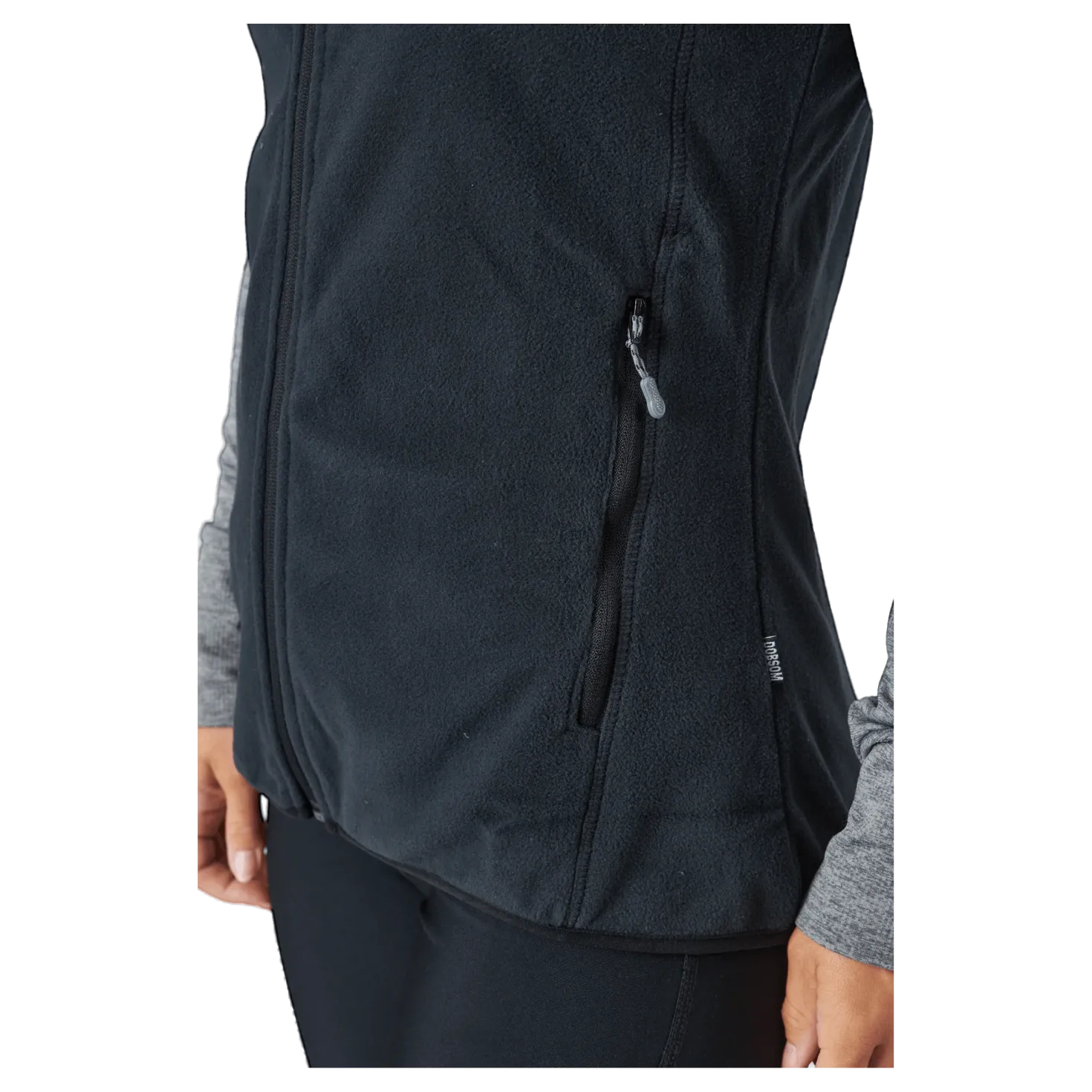 Pescara Fleece Vest Black