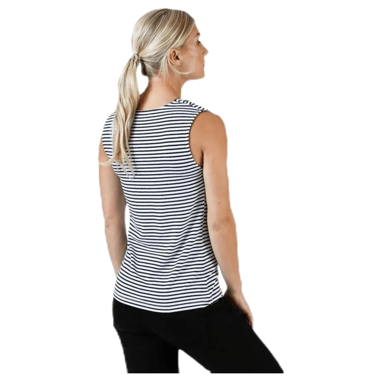 Pescara Tank Top Blue/White