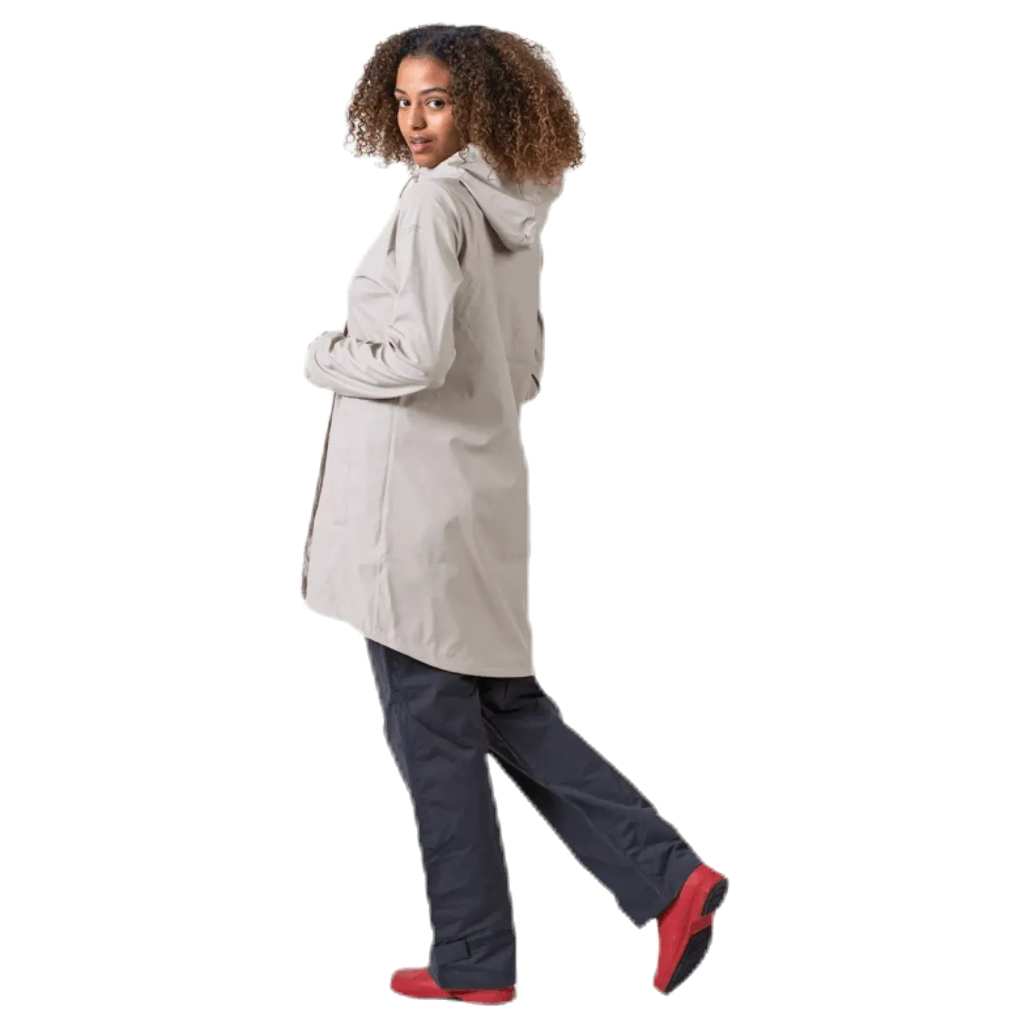 Petra Rain Jacket Beige