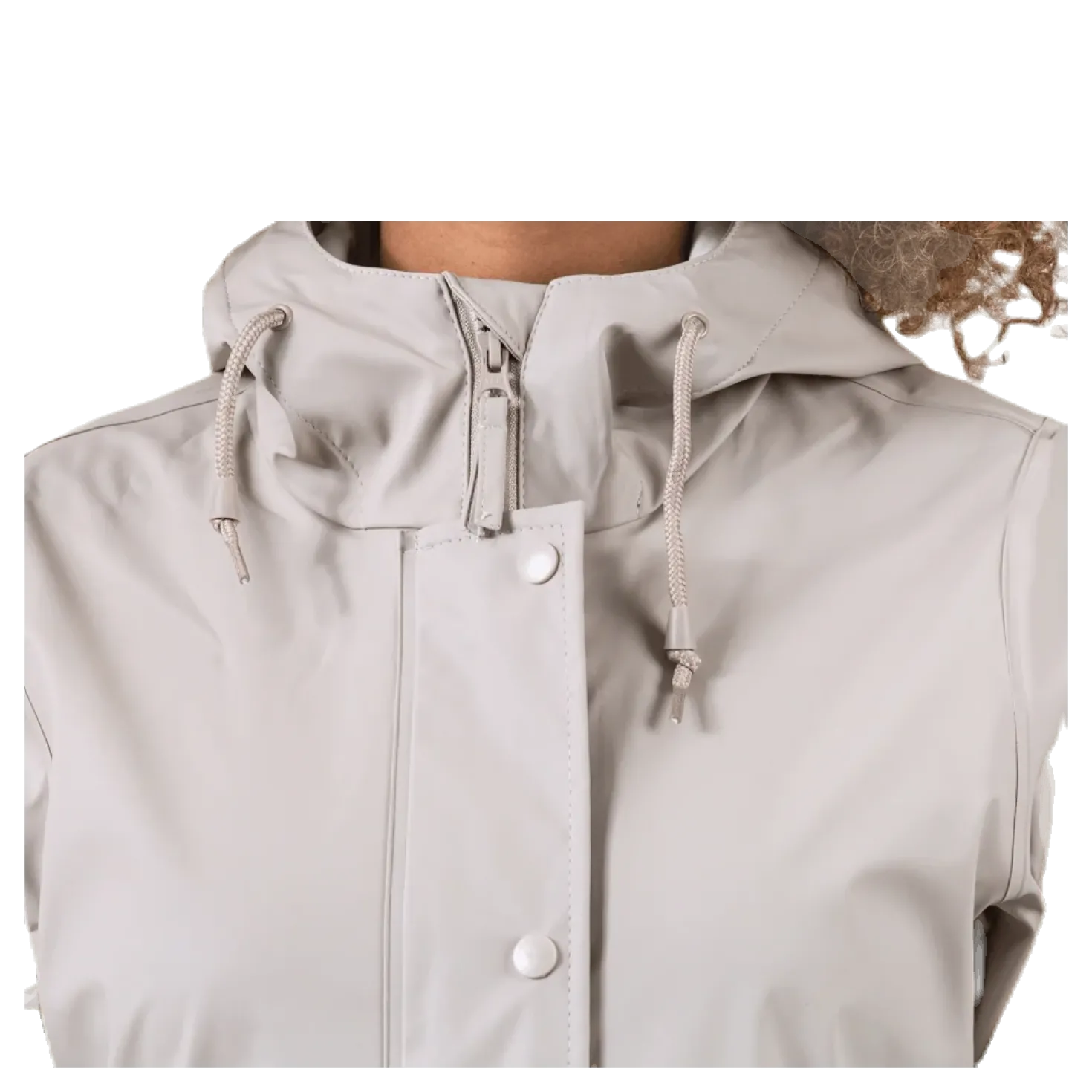 Petra Rain Jacket Beige