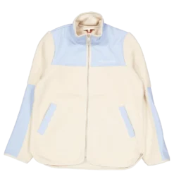 Phoebe Blocked Pile Jacket Skyway