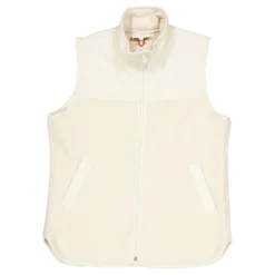 Phoebe Pile Vest Vanilla Ice