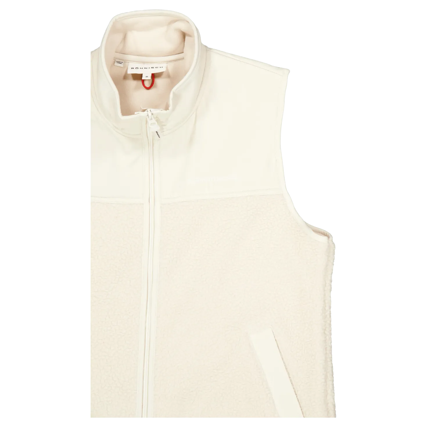 Phoebe Pile Vest Vanilla Ice
