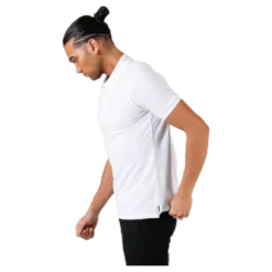 Pique Polo Shirt White