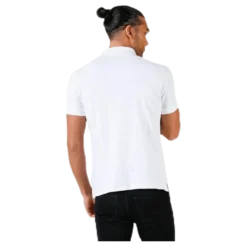 Pique Polo Shirt White