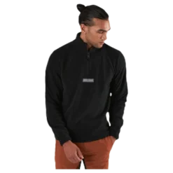 Polars Sweat Half Zip Black