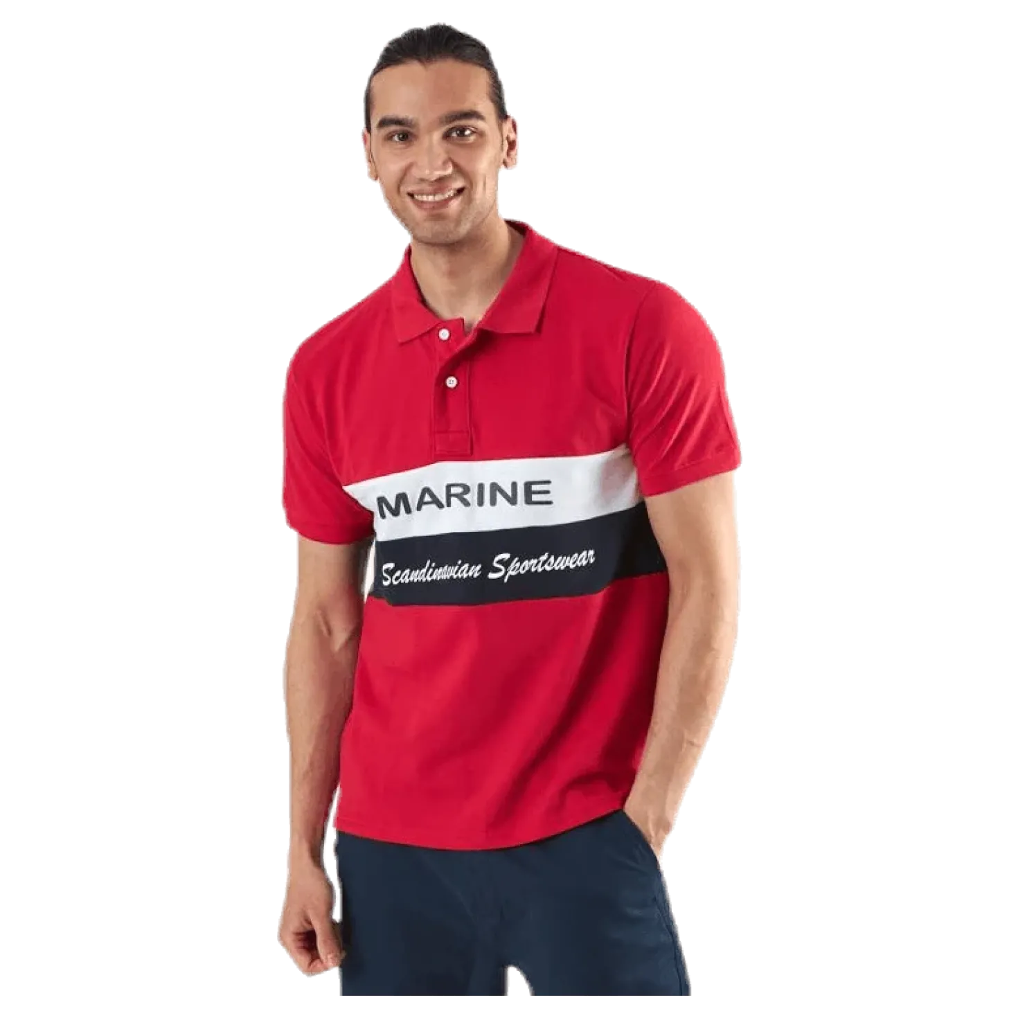 Pompano Beach Pique Red