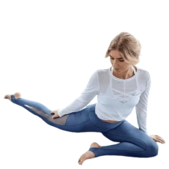 Pose Yoga Tights Blue