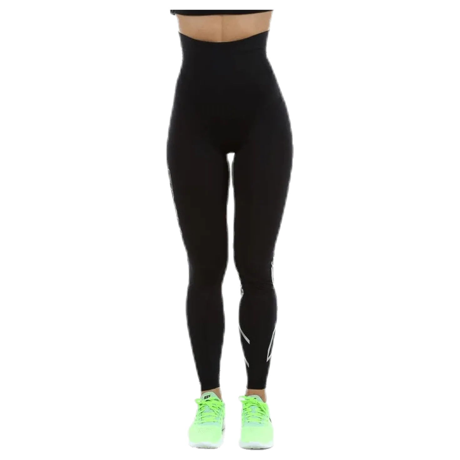 Postnatal Maternity Comp Tights Black/Silver