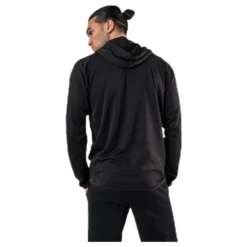 Power Knit Hoodie Black