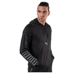 Power Knit Hoodie Black