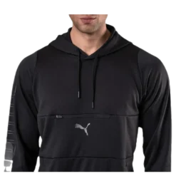 Power Knit Hoodie Black