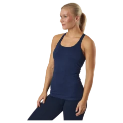 Power Tank Top Navy Blue