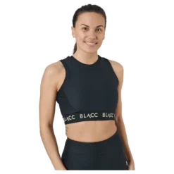 Power X Crop Top Black