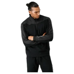 Premium Fleece 1/4 Zip Black