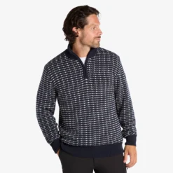 Prescott Sweater Dark Navy Knit