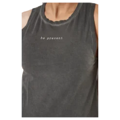 Present Tank Top Black/Grey