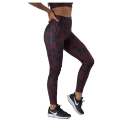 Printed Piping Tights Black Miniature Myth